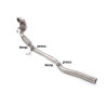 Catalyseur sport Ragazzon pour AUDI S3 (8V) (04/2012 - Aujourd'hui) 50.0874.80 / Sportback (09/2012