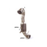 Catalyseur sport Ragazzon pour MERCEDES Classe A (W176) (09/2012 - Aujourd'hui) 54.0368.00 / CLA (C117) (02/2013