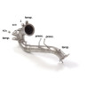 Décatalyseur Ragazzon pour AUDI A6 C7 (4G) (11/2010 - Aujourd'hui) 55.0667.00 / A6 Quattro C7 (4G) (11/2010