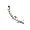 Décatalyseur Ragazzon pour VOLKSWAGEN Golf VII Facelift (11/2016 - Aujourd'hui) 55.0660.00