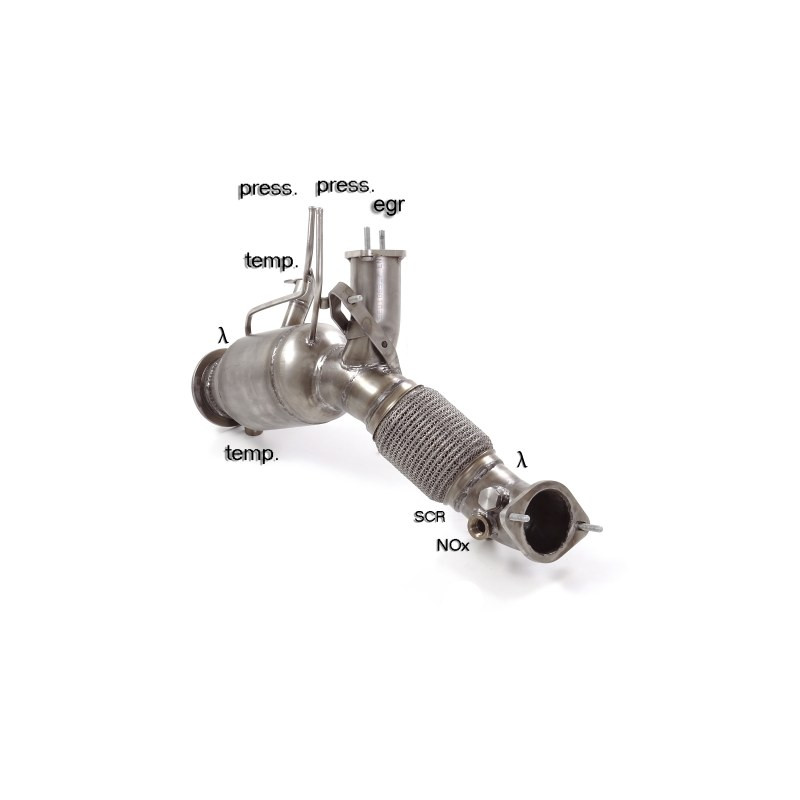 Catalyseur sport Ragazzon pour BMW Série 5 (G30) Berline (02/2017 - Aujourd'hui) 54.0358.01