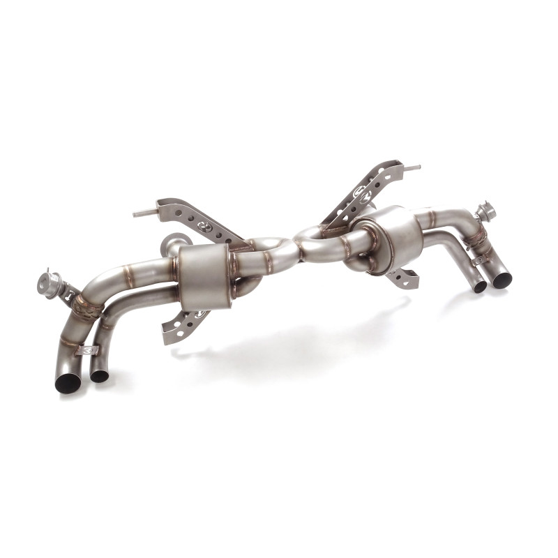 Silencieux arrière Ragazzon en inox Audi R8