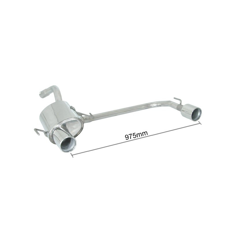 Silencieux arrière Ragazzon pour ALFA ROMEO 147 (10/2000 - 09/2004) 50.0040.06 / (10/2004 - 01/2010) 50.0040.06