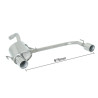 Silencieux arrière Ragazzon pour ALFA ROMEO 147 (10/2000 - 09/2004) 50.0040.06 / (10/2004 - 01/2010) 50.0040.06