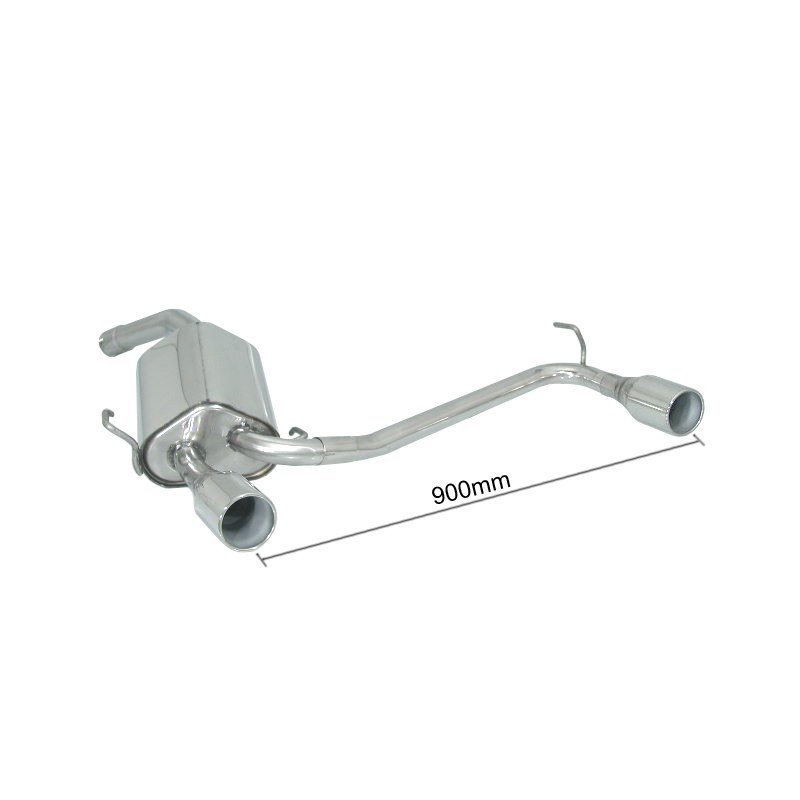 Silencieux arrière Ragazzon pour ALFA ROMEO GT (09/2003 - 06/2010) 50.0105.06