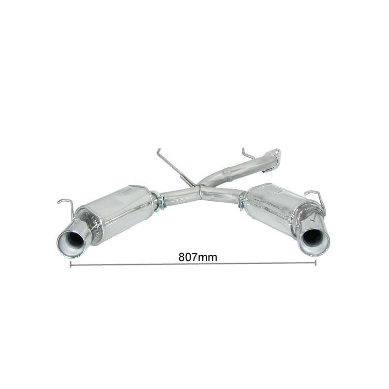 Silencieux arrière Ragazzon pour ALFA ROMEO Spider (916) (02/1995 - 02/2006) 50.0005.06