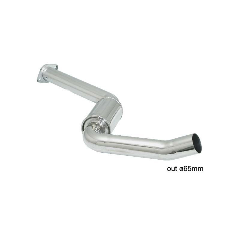 Silencieux intermédiaire Ragazzon pour ALFA ROMEO 156 Facelift (04/2003 - 11/2006) 57.0023.00 / GT (09/2003