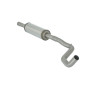 Silencieux intermédiaire Ragazzon pour FIAT 500 (07/2012 - Aujourd'hui) 57.0049.00 / Panda 169 (09/2003