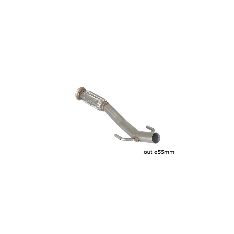 Tube silencieux avant Ragazzon pour PEUGEOT 207 (03/2006 - Aujourd'hui) 55.0368.00 / 208 (03/2012