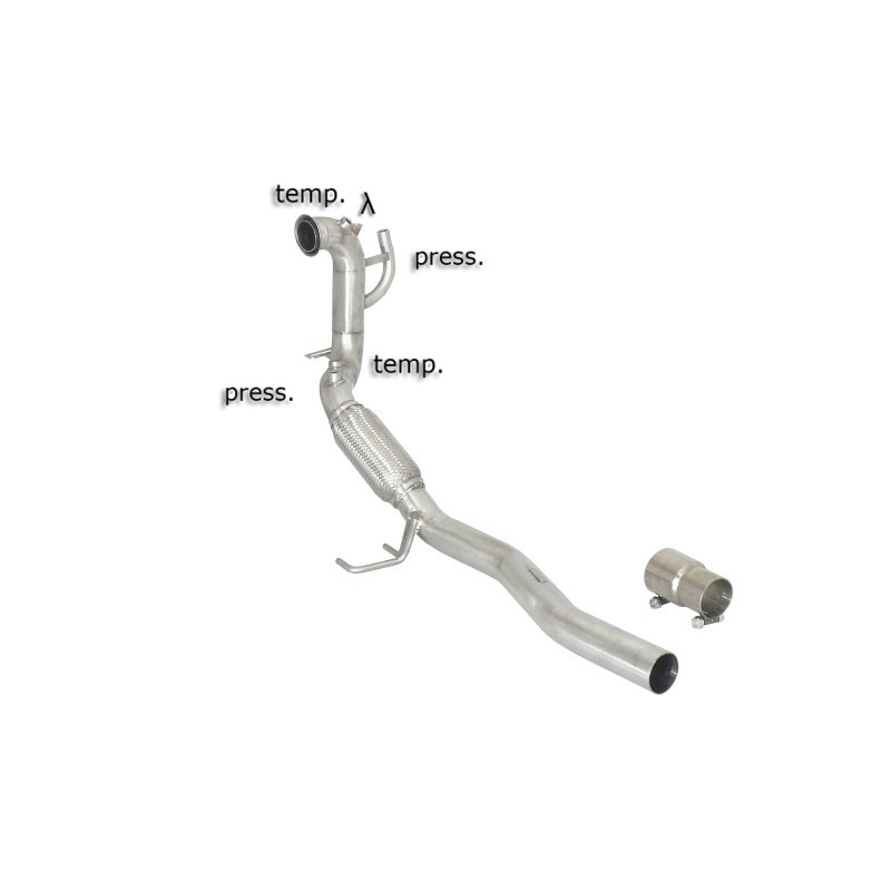 Remplacement FAP Ragazzon pour AUDI A3 (8P) (05/2003 - 08/2012) 55.0252.00 / AUDI A3 (8P) Sportback (09/2004