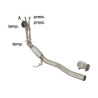 Remplacement FAP Ragazzon pour VOLKSWAGEN Passat B6 Berline (3C) (03/2005 - 07/2010) 55.0282.00 / CC (05/2008