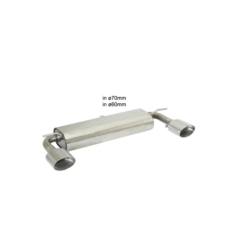 Silencieux arrière Ragazzon pour MERCEDES Classe A (W176) (09/2012 - Aujourd'hui) 50.0397.12