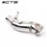 Downpipe CTS Race 4″ pour BMW N55 (soupape de décharge électrique)