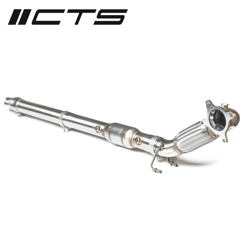 CTS Turbo Downpipe avec CAT haute performance Audi/VW 2.0T FWD (MK5, MK6, 8P A3, 8J TT)
