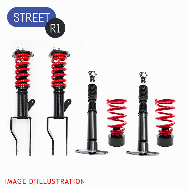 Kit combinés filetés STREET-R1 Dynaparts pour KIA SPORTAGE années 10-15
