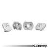 Kit d'Inserts de Support de Sous-châssis Arrière en Aluminium 034Motorsport