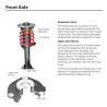 Coupelle d'amortisseur Track Density MkV & MkVI Volkswagen / Audi