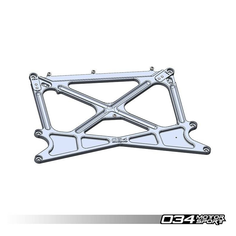 X-Brace en Aluminium Billet 034Motorsport pour Audi B8/B8.5 et Porsche Macan
