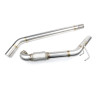 Darkside 2.5" inox Downpipe décata pour Transporter T5 1.9 TDI avec GT1749V turbo