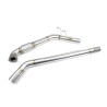 Darkside 2.5" inox Downpipe décata pour Transporter T5 1.9 TDI avec GT1749V turbo