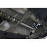 Darkside 2.5" inox Downpipe décata pour Mk5 plateforme 1.9 TDI avec GT1749V turbo
