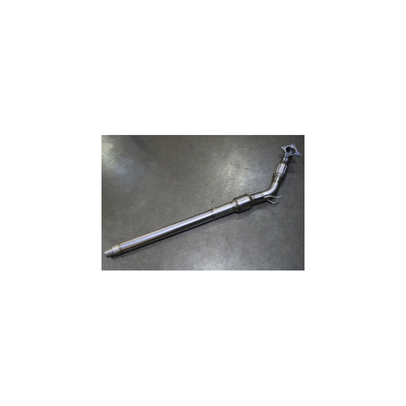 Darkside 3" inox Downpipe décata gros diamètre pour FWD Mk5 / Mk6 Golf 2.0 T FSI / TSI plateforme