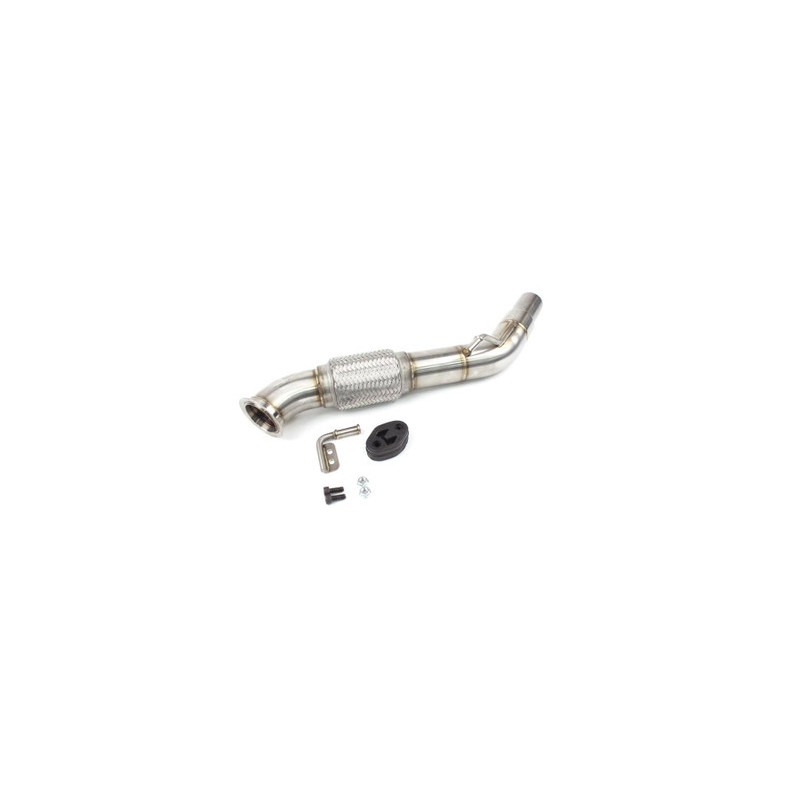 Darkside BMW N47 / N47N moteurs 2.5" inox décata / Downpipe suppression FAP