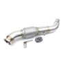 Darkside BMW 123D N47S moteur 3" inox Downpipe suppression FAP