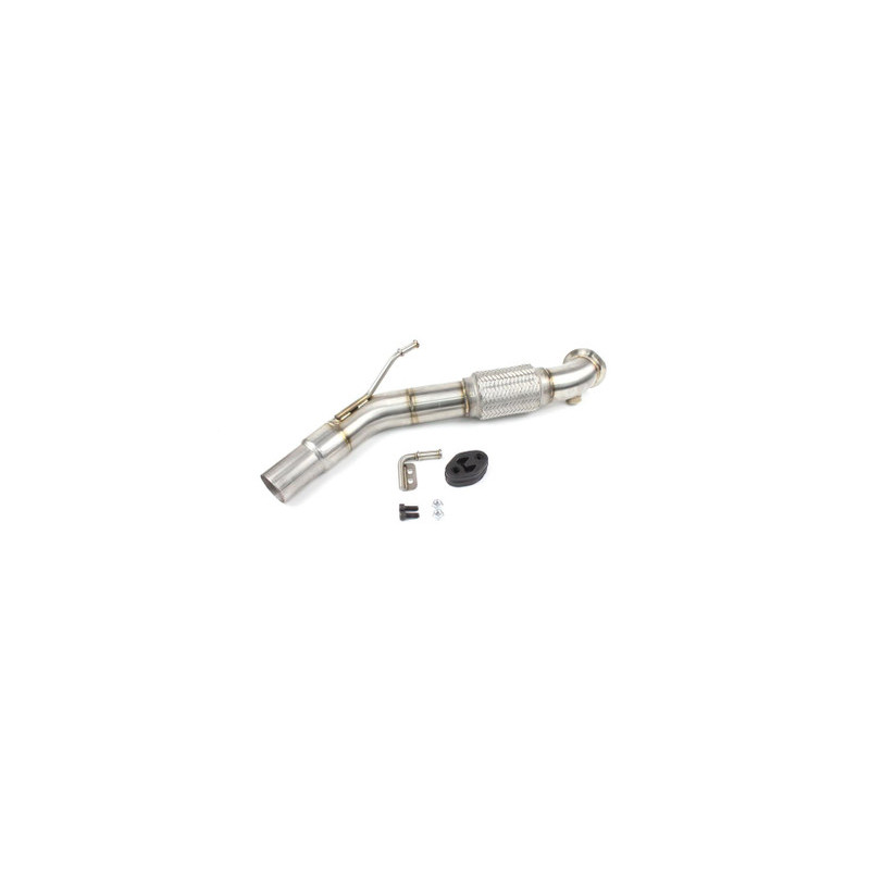 Darkside BMW N47 / N47N moteurs 2.5" inox décata / Downpipe suppression FAP