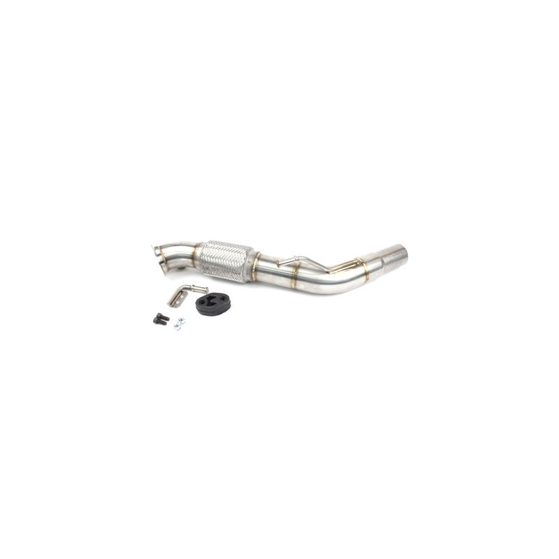 Darkside BMW 118D / 120D M47 moteur 2.5" inox Downpipe décata
