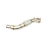 Darkside 3" inox Downpipe suppression FAP pour BMW X5 E70 / X6 E71
