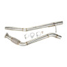 Darkside 2.5" inox Downpipe décata pour 2.0 TDI Audi A6 Avant