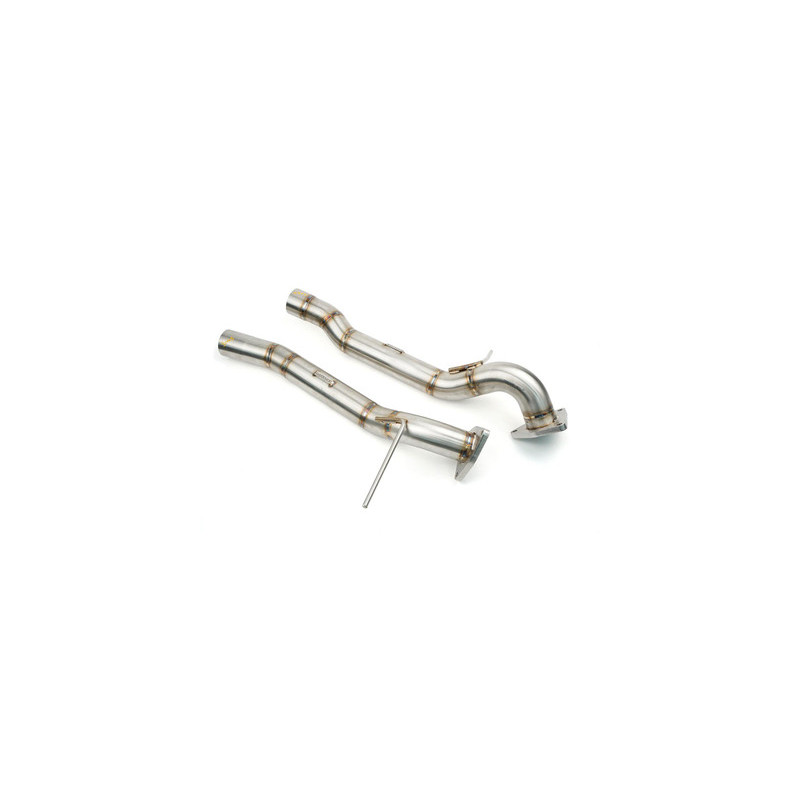 Darkside secondaire Tube de suppression catalyseur Kit pour Early VW Touareg V10 TDI