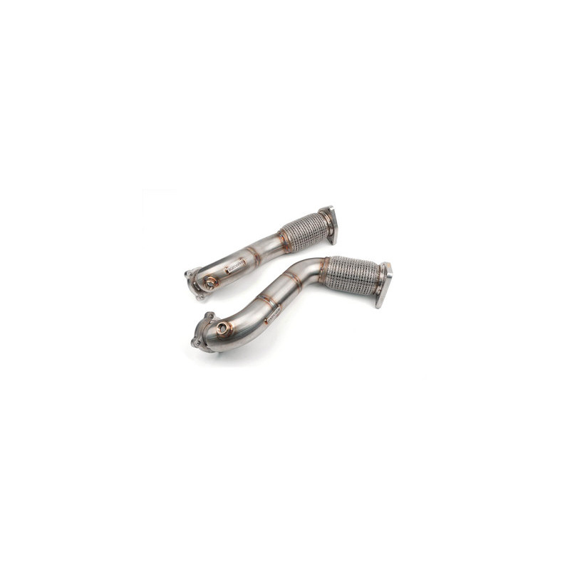 Darkside primaire Suppression catalyseur Downpipe Kit pour VW Touareg V10 TDI
