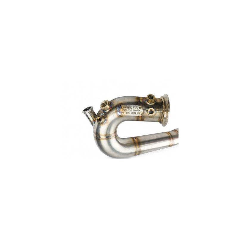 Darkside Audi V6 3.0 TDI B9 / C8 plateforme 3" inox DPF et primaire Suppression catalyseur Downpipe