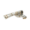 Darkside Suppression FAP et catalyseur 3.5" Downpipe pour Porsche Panamera (971) 4.0 TDI DBUC