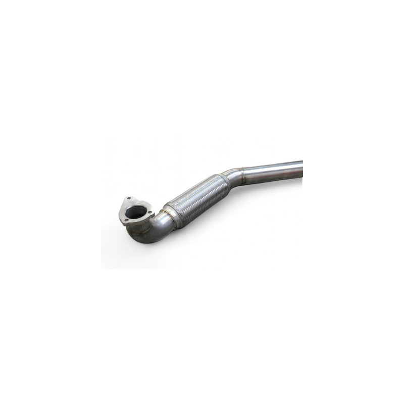 Darkside 2.5" inox Downpipe décata pour VNT 1.9 TDI Caddy Mk2, Mk2 & Mk3 Golf