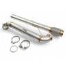 Darkside Amarok V6 3.0 TDI 3.5" DPF / Suppression catalyseur downpipe course - (pour raccordement ligne perso uniquement)
