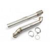 Darkside Amarok V6 3.0 TDI 3.5" DPF / Suppression catalyseur downpipe course - (pour raccordement ligne perso uniquement)