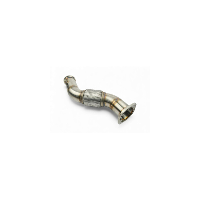 Darkside BMW G01 X3 / G02 X4 M40d B57 3.0d inox 3" Downpipe suppression FAP
