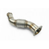 Darkside BMW G01 X3 / G02 X4 M40d B57 3.0d inox 3" Downpipe suppression FAP
