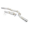 Darkside Downpipe suppression FAP et catalyseur pour A4 B7 1.9 8v & 2.0 16v TDI avec GTB Turbo (collecteur fonte)