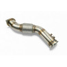 Darkside BMW G01 X3 / G02 X4 M40d B57 3.0d inox 3" Downpipe suppression FAP
