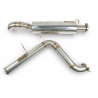 VW Amarok DDX 3.0 TDI V6 3.5" ligne d'échappement course (pour Darkside Downpipe uniquement)