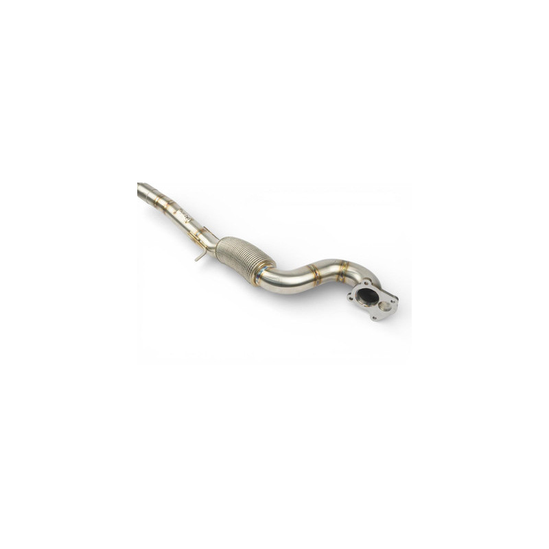 Darkside 2.5" inox Downpipe décata pour Audi A2 1.4 TDI AMF