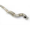 Darkside 2.5" inox Downpipe décata pour Audi A2 1.4 TDI AMF