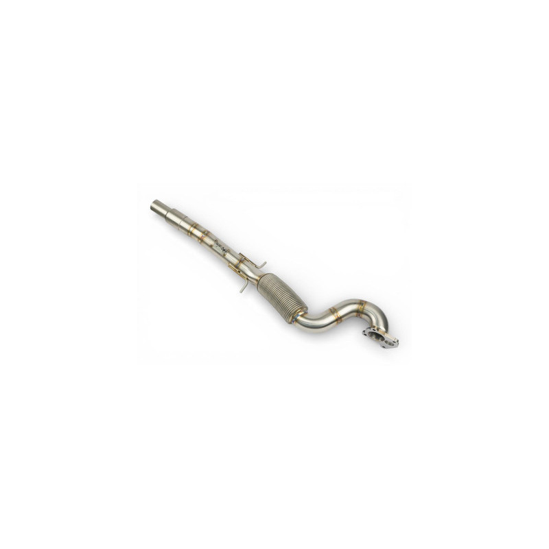 Darkside 2.5" inox Downpipe décata pour Audi A2 1.4 TDI AMF