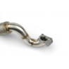 Darkside 2.5" inox Downpipe décata pour Audi A2 1.4 TDI AMF