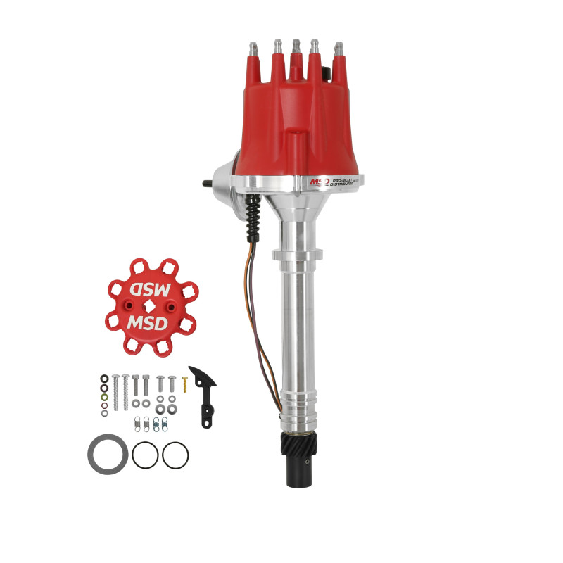 Verteiler, Chevy V8, Billet mit Unterdruckversteller