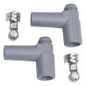 SILICONE 90° HEI GUAINE & TERMINALI 90°